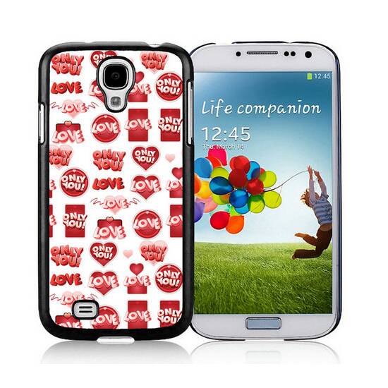 Valentine Just Love Samsung Galaxy S4 9500 Cases DFM